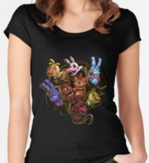 Five Nights at Freddy's 2 Women's Fitted Scoop T-Shirt