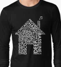 House-Musikgenres Langarmshirt