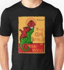 Chat Bataille Slim Fit T-Shirt
