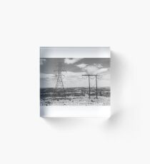 America's Backbone Acrylic Block