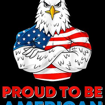 Proud Army Dad USA-Flag Eagle Patriotic Outfit' Sticker