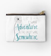 I want Adventure Zipper Pouch