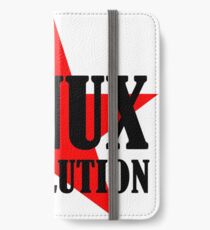 Linux Revolution Large iPhone Wallet/Case/Skin