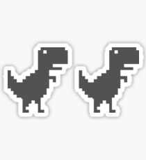 Google Chrome T-Rex offline Sticker
