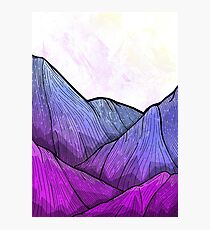 Early Morning Mountains Photographic Print