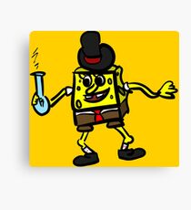 Sponge Bong Weed Pants Canvas Print