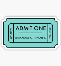 Breakfast at Tiffany's Sticker