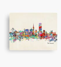 San Francisco California sklyine Canvas Print