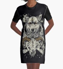 Witchcraft Graphic T-Shirt Dress