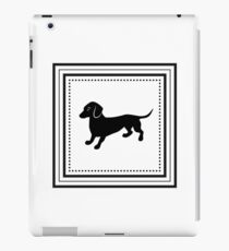 Cute Retro Dachshund iPad Case/Skin