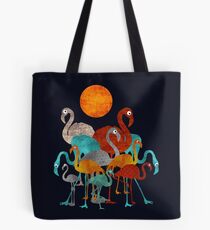 Flamingos Tote Bag