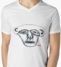 Monkey Head Men's V-Neck T-Shirt