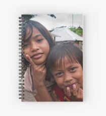 Village Girls Spiral Notebook