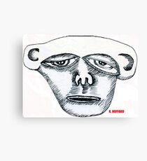 Monkey Head Canvas Print