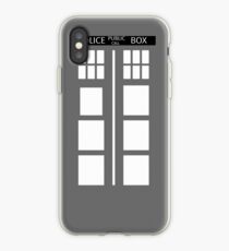 Police Public Phone Box, Who? Doctor! iPhone Case