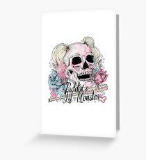 Skull&Roses Greeting Card