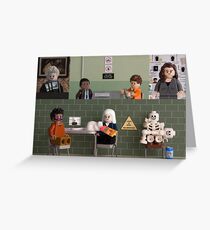 iZombie themed greetings card Greeting Card