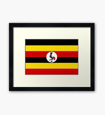Flag of Uganda Framed Print
