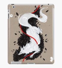 WHITE FOX RIBBONS iPad Case/Skin