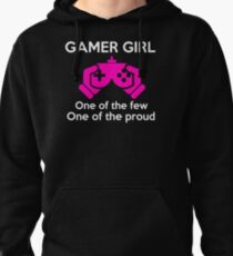 Gamer Girl, Queen Of the Nerds! Pullover Hoodie