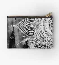 White Mandala Studio Pouch