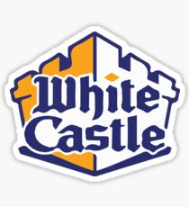 White Castle Logo Sticker