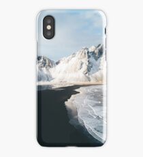 Iceland beach at sunset - Landscape Photography iPhone Case