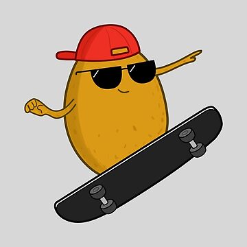Artwork thumbnail, Skater Potato by cartoonbeing