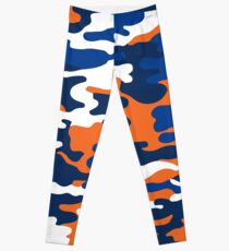 Blue and Orange Army Leggings
