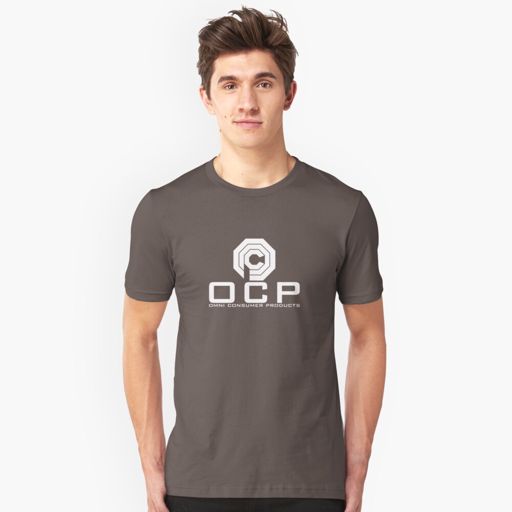 OCP - Omni Consumer Products Slim Fit T-Shirt