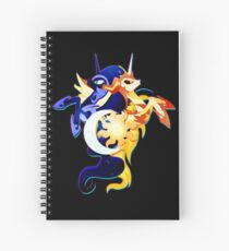 Nightmare Moon and Daybreaker Spiral Notebook