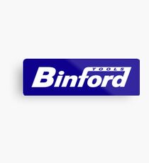 Binford Tools Metal Print