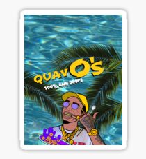 Quavo's Cereal Beach Blue Sticker