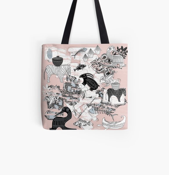 Primitive Design Pattern All Over Print Tote Bag