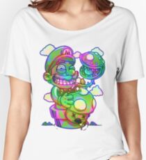 Trippy Mario Women's Relaxed Fit T-Shirt