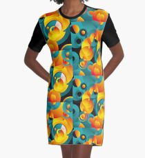wonderful circles Graphic T-Shirt Dress