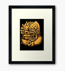 Donkey Kong Bananas Framed Print