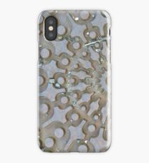 Rusty manhole / sewer drain cover iPhone Case