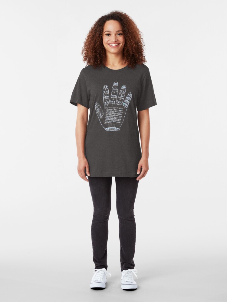 Alternate view of Guidonian Hand Slim Fit T-Shirt