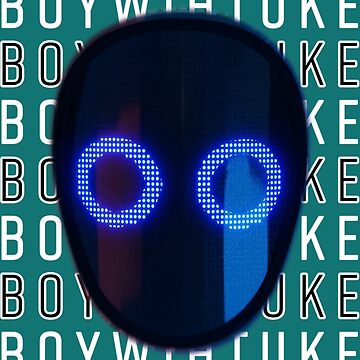 BoywithUke Bluetooth LED Face Changing Mask Diy Picture Text