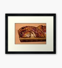 Cinnamon roll Framed Print
