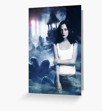 Faith the slayer Greeting Card