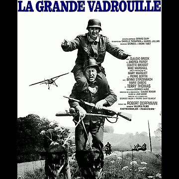 Mens Funny La Grande Vadrouille 1966 Louis De Funes Comedy Movie Cool  Graphic Gift Essential T-Shirt for Sale by Keithmarian