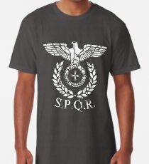 Camiseta larga Roman Emblem SPQR