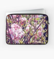 Counting Cheerful Cherry Blossoms Laptop Sleeve
