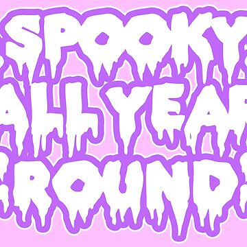 Artwork thumbnail, Spooky All Year Round - Pastel Goth by stateements