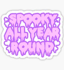 Spooky All Year Round - Pastel Goth Sticker