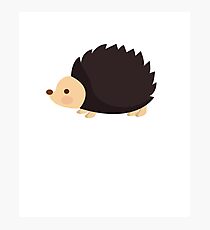 Cute Hedgehog for Kids Photographic Print