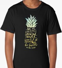 Be A Pineapple Stand Tall Long T-Shirt