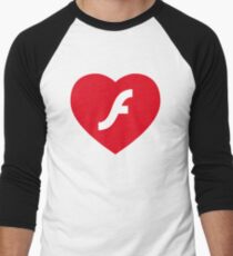 Flash Love Men's Baseball ¾ T-Shirt